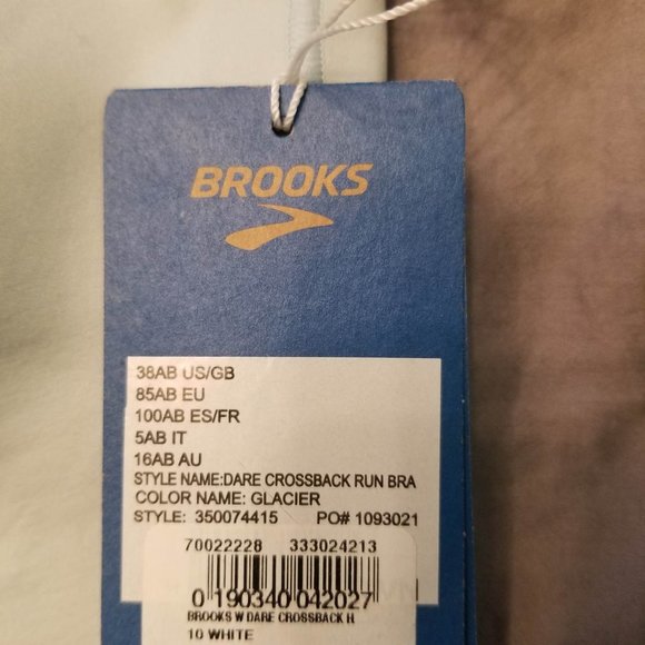 sports bra brooks brand new with tag brooks - Picture 2 of 2